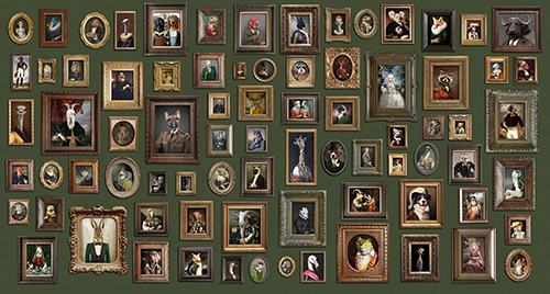 MR. AND MS. ANIMALS (W525)x(H280)=14.70 M2