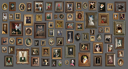 MR. AND MS. ANIMALS (W525)x(H280)=14.70 M2