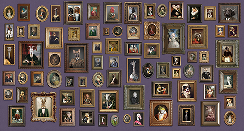 MR. AND MS. ANIMALS (W525)x(H280)=14.70 M2